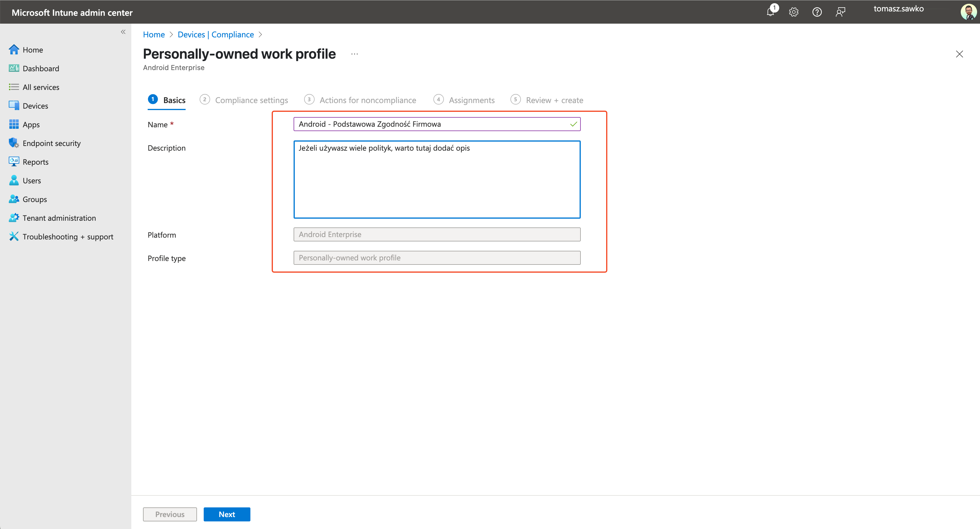 Conditional Access Intune 02