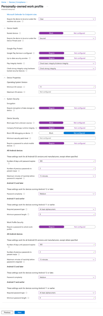 Conditional Access Intune 03