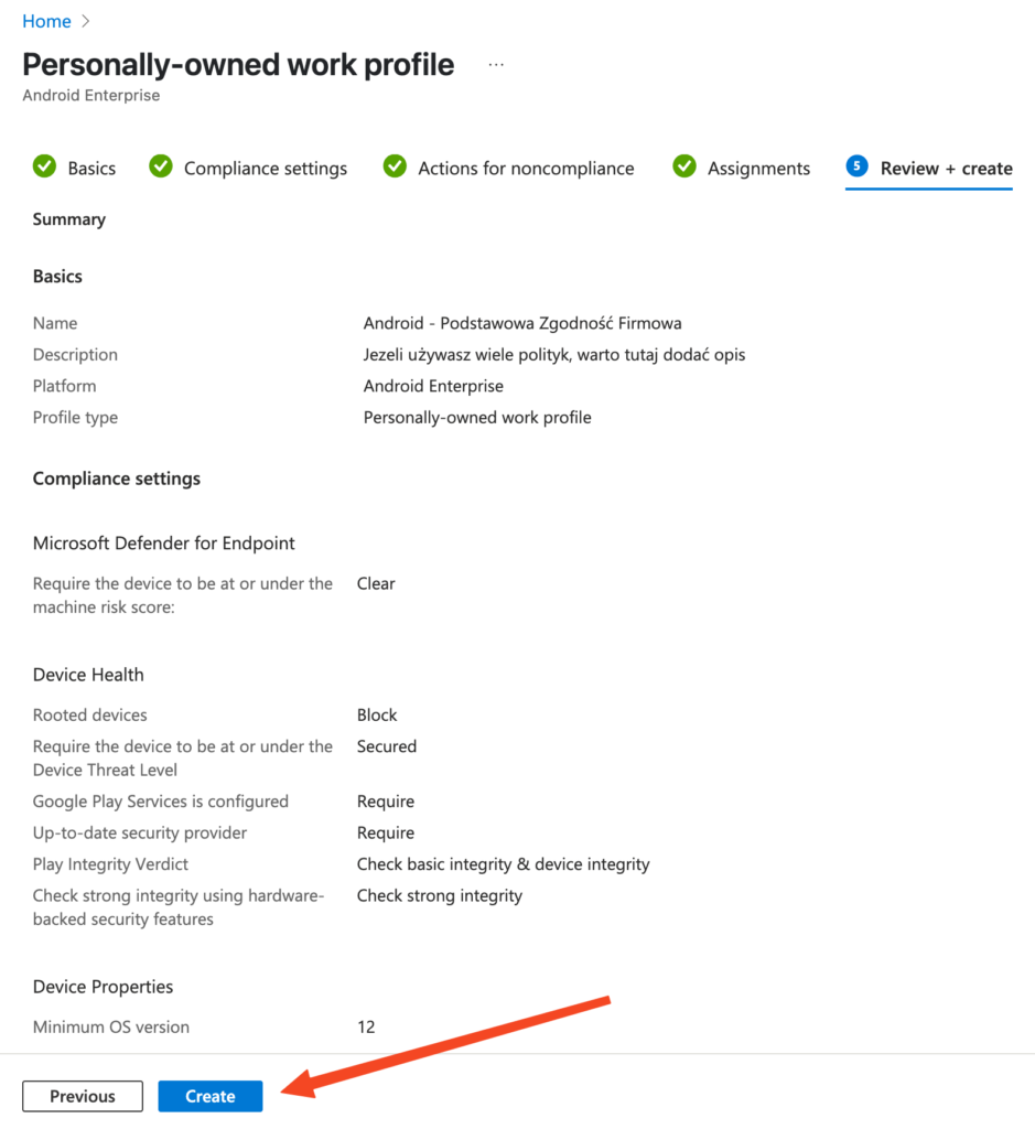 Conditional Access Intune 06