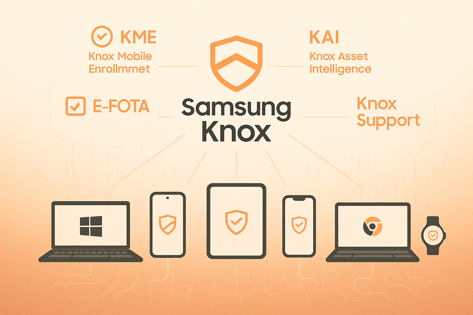 Samsung Knox EMM ecosystem