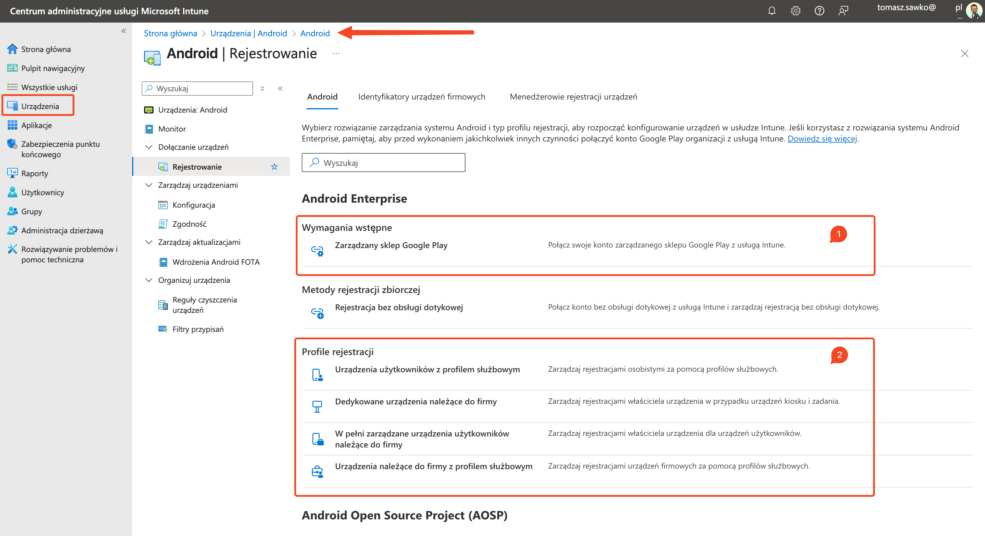Intune Managed Play Store